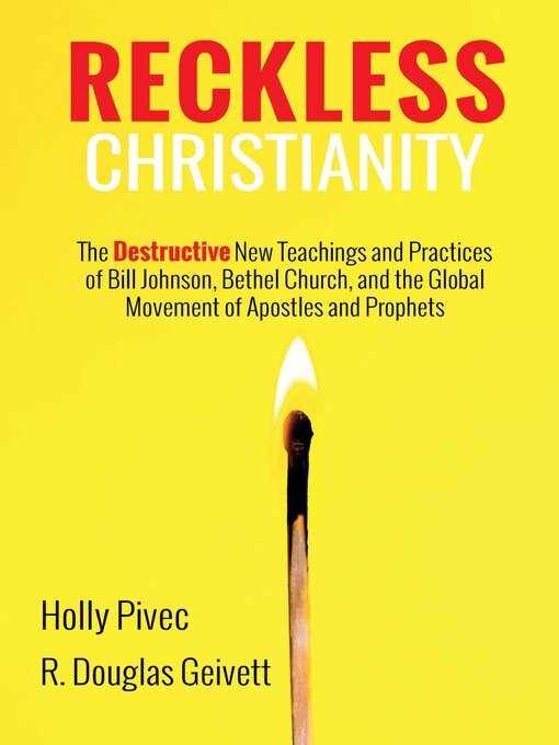 Title details for Reckless Christianity by Holly Pivec - Available